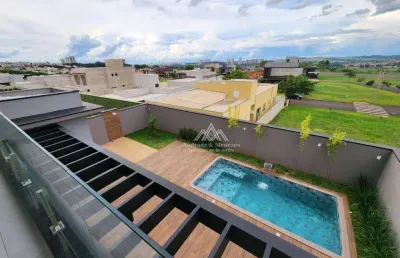Sobrado com 4 dormitórios à venda, 330 m² por r$ 2.400.000,00 - quinta dos ventos - ribeirão preto/sp