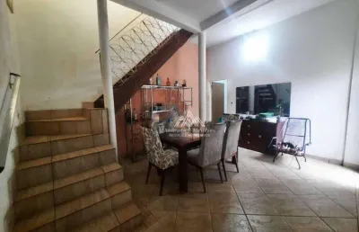 Sobrado com 4 dormitórios, 206 m²  - ipiranga - ribeirão preto/sp
