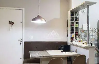 Apartamento com 2 dormitórios à venda, 46 m² por r$ 212.000,00 - ribeirânia - ribeirão preto/sp