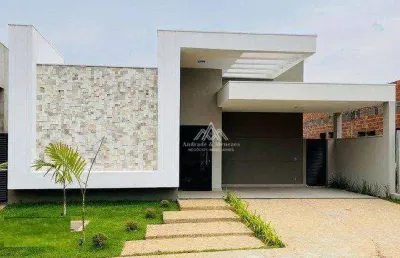 Casa com 3 dormitórios à venda, 196 m² por r$ 1.450.000,00 - bonfim paulista - ribeirão preto/sp