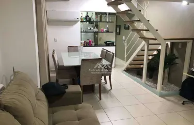 Apartamento duplex com 1 dormitório à venda, 76 m² por r$ 315.000,00 - nova aliança - ribeirão preto/sp