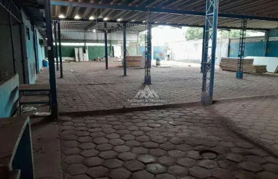 Salão para alugar, 822 m² por r$ 6.000/mês - vila elisa - ribeirão preto/sp