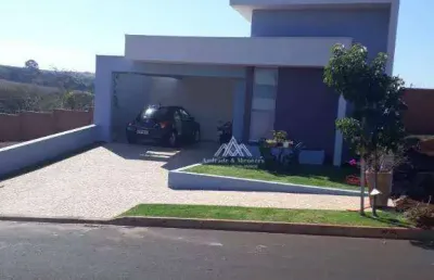 Casa com 3 dormitórios à venda, 129 m² por r$ 1.000.000,00 - condomínio genova - ribeirão preto/sp