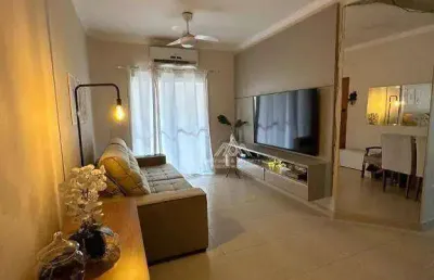 Apartamento com 2 dormitórios à venda, 66 m² - residencial e comercial palmares - ribeirão preto/sp