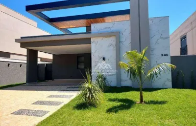 Casa com 3 dormitórios à venda, 250 m² por r$ 1.990.000,00 - alphaville 1 - ribeirão preto/sp