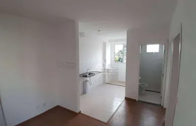 Apartamento com 2 dormitórios para alugar, 45 m² por r$ 800,00/mês - bonfim paulista - ribeirão preto/sp