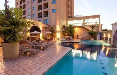 Flat com 1 dormitório, 41 m² - venda por r$ 300.000,00 ou aluguel por r$ 2.649,64/mês - jardim américa - ribeirão preto/sp