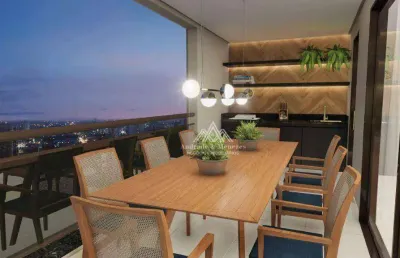 Apartamento lançamento com 3 dormitórios à venda, 133 m² por r$ 1.087.831 - nova aliança - ribeirão preto/sp
