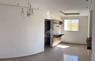 Apartamento com 2 dormitórios à venda, 46 m² por r$ 191.000,00 - ribeirânia - ribeirão preto/sp