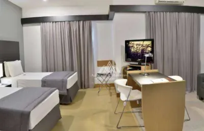 Flat com 1 dormitório à venda, 41 m² por r$ 275.000,00 - jardim américa - ribeirão preto/sp