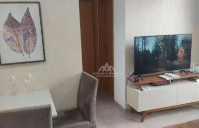 Apartamento com 2 dormitórios à venda, 52 m² por r$ 353.000 - distrito de bonfim paulista - ribeirão preto/sp