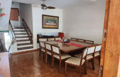 Sobrado com 4 dormitórios à venda, 265 m² por r$ 1.000.000,00 - alto da boa vista - ribeirão preto/sp