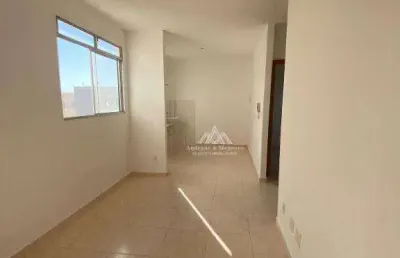 Apartamento com 2 dormitórios à venda, 44 m² por r$ 140.000,00 - residencial greenville - ribeirão preto/sp
