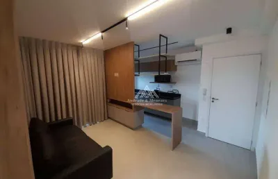 Apartamento com 1 dormitório para alugar, 52 m² por r$ 5.760,79/mês - jardim são luiz - ribeirão preto/sp