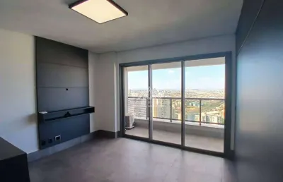 Apartamento com 1 dormitório para alugar, 56 m² por r$ 3.000,00  mês - jardim botânico - ribeirão preto/sp