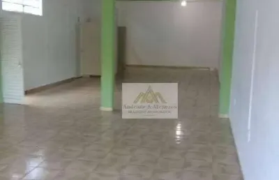 Salão, 134 m² - venda por r$ 372.000 ou aluguel por r$ 1.900/mês - jardim professor antônio palocci - ribeirão preto/sp