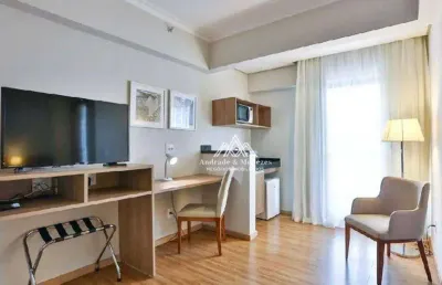 Flat com 1 dormitório à venda, 25 m² por r$ 280.000,00 - jardim califórnia - ribeirão preto/sp