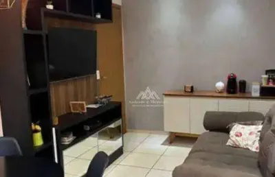 Apartamento com 2 dormitórios à venda, 44 m² por r$ 240.000,00 - jardim manoel penna - ribeirão preto/sp