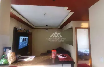 Apartamento com 2 dormitórios à venda, 41 m² por r$ 150.000,00 - ipiranga - ribeirão preto/sp