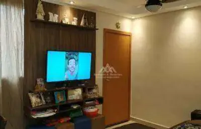Apartamento com 2 dormitórios à venda, 41 m² por r$ 205.000,00 - jardim manoel penna - ribeirão preto/sp