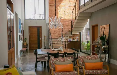 Sobrado com 4 dormitórios à venda, 440 m² por r$ 3.500.000,00 - condomínio alphavile ii - ribeirão preto/sp