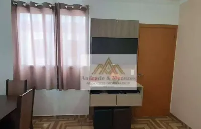 Apartamento com 2 dormitórios à venda, 41 m² por r$ 180.000,00 - jardim manoel penna - ribeirão preto/sp