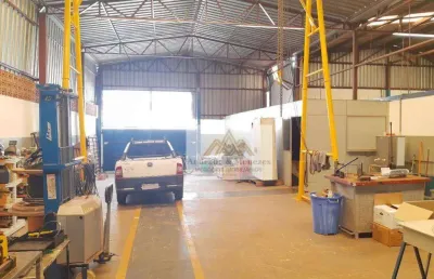 Galpão para alugar, 484 m² por r$ 13.910,98/mês - parque industrial lagoinha - ribeirão preto/sp