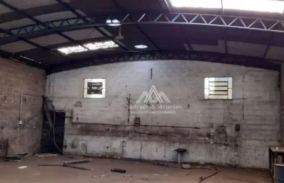 Galpão à venda, 350 m² por r$ 550.000,00 - parque industrial avelino alves palma - ribeirão preto/sp