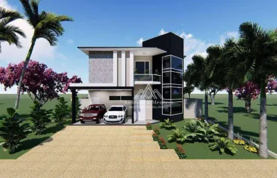 Sobrado com 3 dormitórios à venda, 247 m² por r$ 1.800.000,00 - alphaville i - ribeirão preto/sp
