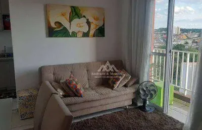 Apartamento com 2 dormitórios à venda, 44 m² por r$ 230.000 - ipiranga - ribeirão preto/sp