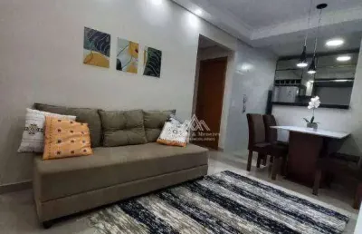 Apartamento com 2 dormitórios à venda, 41 m² por r$ 180.000,00 - jardim manoel penna - ribeirão preto/sp