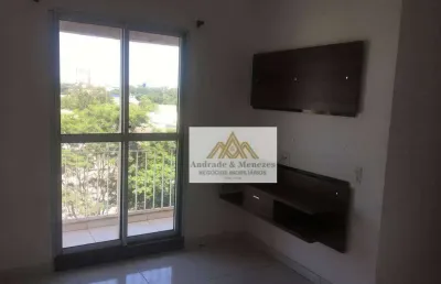 Apartamento com 2 dormitórios para alugar, 53 m² por r$ 1.200,00/mês - lagoinha - ribeirão preto/sp