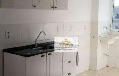 Apartamento com 2 dormitórios para alugar, 43 m² por r$ 1.080/mês - valentina figueiredo - ribeirão preto/sp