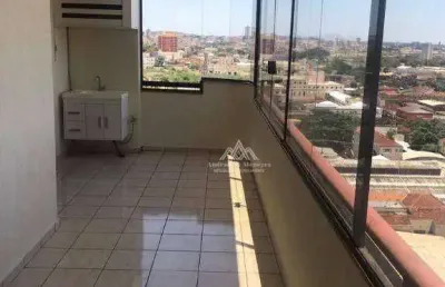 Apartamento com 2 dormitórios, 107 m² - venda por r$ 390.000 ou aluguel por r$ 1.700/mês - centro - ribeirão preto/sp