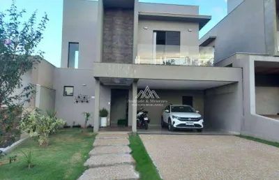Sobrado com 3 dormitórios, 220 m² - venda por r$ 1.300.000,00 ou aluguel por r$ 8.796,00/mês - terras de san tiago - ribeirão preto/sp