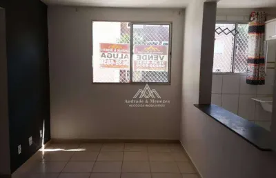 Apartamento com 2 dormitórios à venda, 46 m² por r$ 160.000,00 - ipiranga - ribeirão preto/sp