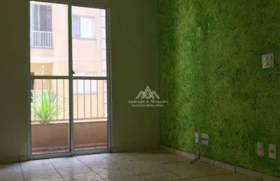 Apartamento com 2 dormitórios à venda, 46 m² por r$ 159.000,00 - ipiranga - ribeirão preto/sp