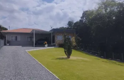 Casa à venda em jaraguá do sul com 3 quartos - bairro barra do rio molha