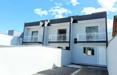 Geminado à venda em jaraguá do sul com 2 quartos sendo 2 suítes – bairro três rios do norte.