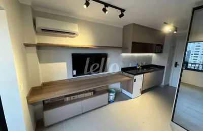Apartamento com 1 quarto para alugar na rua cardeal arcoverde, --, pinheiros, são paulo, 25 m2 por r$ 3.500