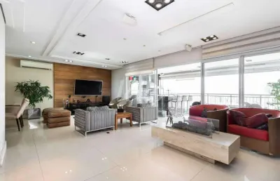 Apartamento com 4 quartos para alugar na rua fábia, --, vila romana, são paulo, 206 m2 por r$ 16.000