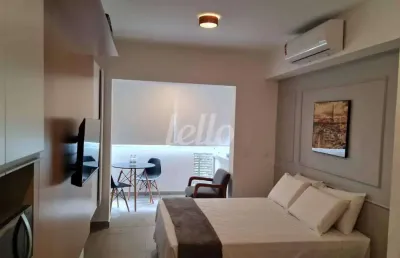 Apartamento com 1 quarto para alugar na rua girassol, --, vila madalena, são paulo, 25 m2 por r$ 5.100