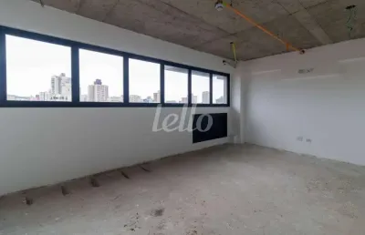 Sala comercial com 1 sala para alugar na avenida doutor erasmo, --, vila assunção, santo andré, 33 m2 por r$ 2.200