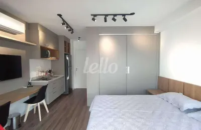 Kitnet / stúdio para alugar na alameda iraé, --, indianópolis, são paulo, 32 m2 por r$ 5.000