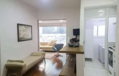 Apartamento com 1 quarto para alugar na avenida presidente juscelino kubitschek, --, itaim bibi, são paulo, 54 m2 por r$ 6.500