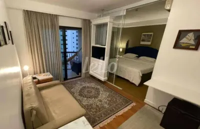 Apartamento com 1 quarto para alugar na avenida jandira, --, indianópolis, são paulo, 31 m2 por r$ 2.200