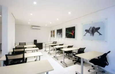 Sala comercial com 1 sala para alugar na rua andréa paulinetti, --, jardim das acacias, são paulo, 32 m2 por r$ 4.800