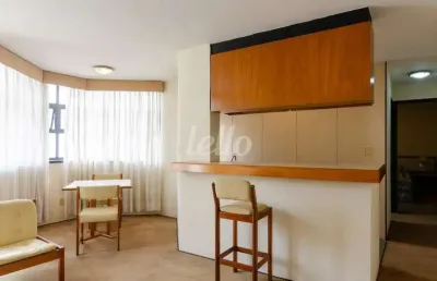 Apartamento com 1 quarto para alugar na rua vieira de morais, --, campo belo, são paulo, 50 m2 por r$ 5.000