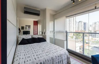 Apartamento com 1 quarto para alugar na rua apiacás, --, pompéia, são paulo, 48 m2 por r$ 2.950