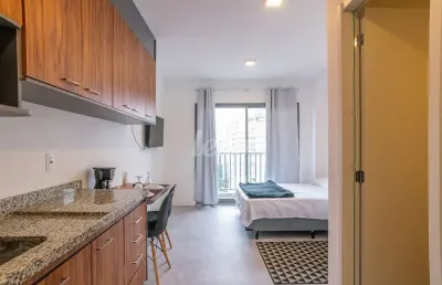 Apartamento com 1 quarto para alugar na rua coronel artur de paula ferreira, --, vila nova conceição, são paulo, 24 m2 por r$ 3.600
